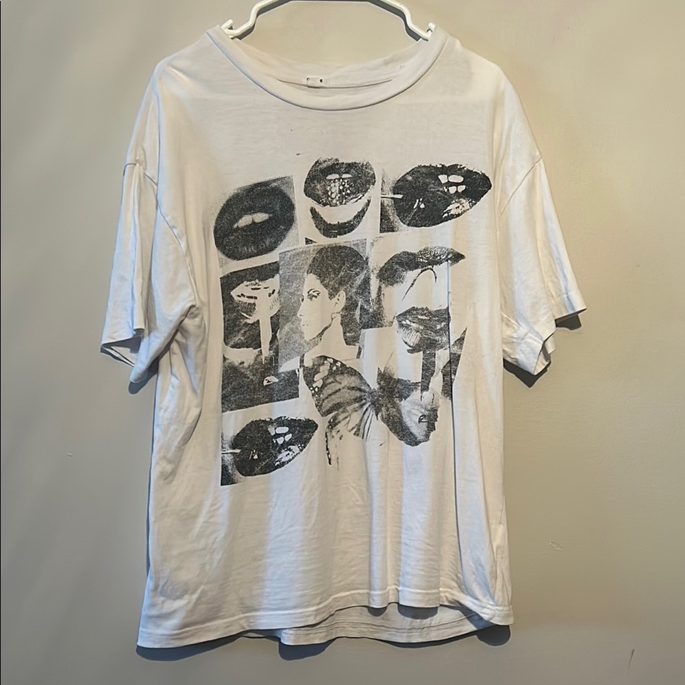 Garage White Tee